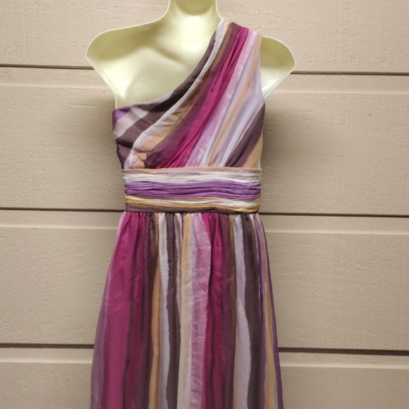 Decode silk maxi evening dress 8 - Picture 5 of 9